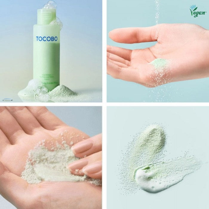 TOCOBO - Cica Calming Powder Wash | Limpiador Facial en Polvo