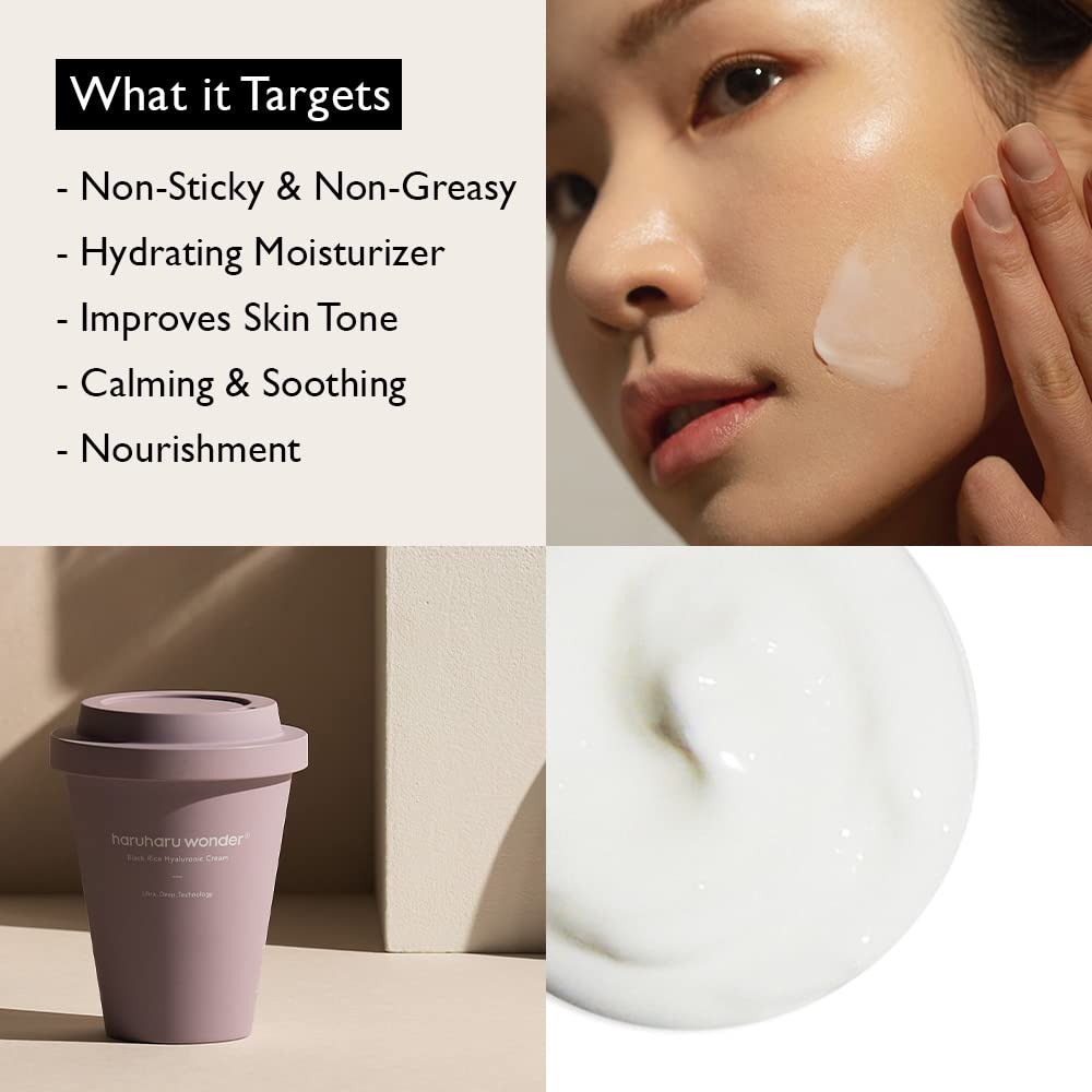 Haruharu Wonder - Black Rice Hyaluronic Cream 90ml