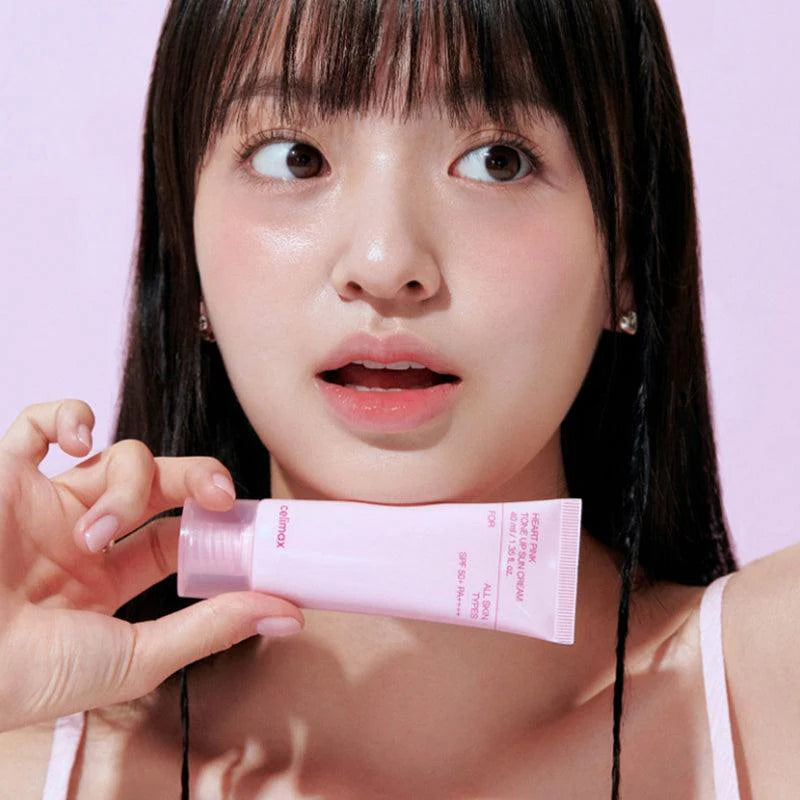 CELIMAX Pink Heart Tone-Up Sunscreen SPF50+ PA++++ – 50 ml
