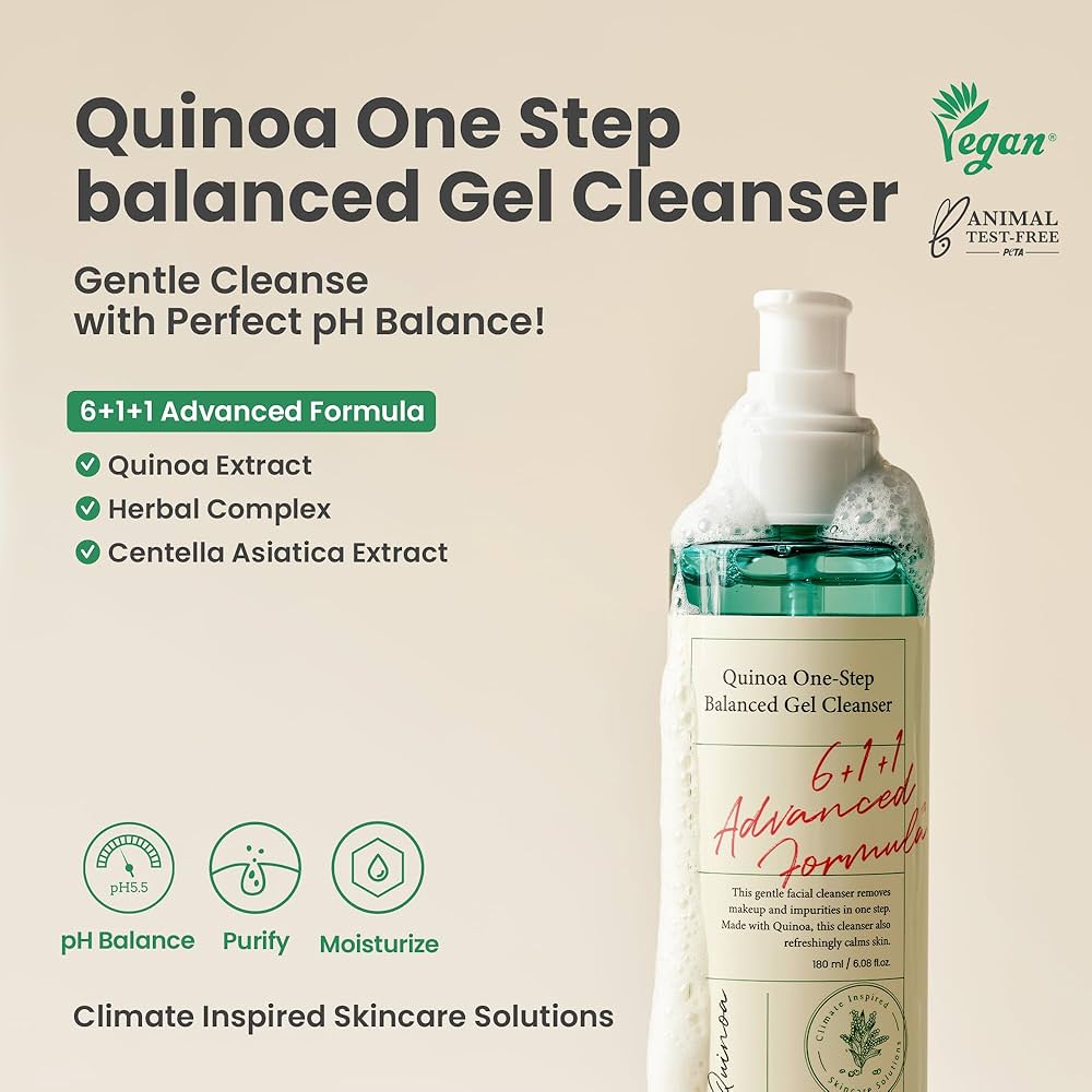 AXIS-Y - Quinoa One-Step balanced Gel Cleanser 180ml