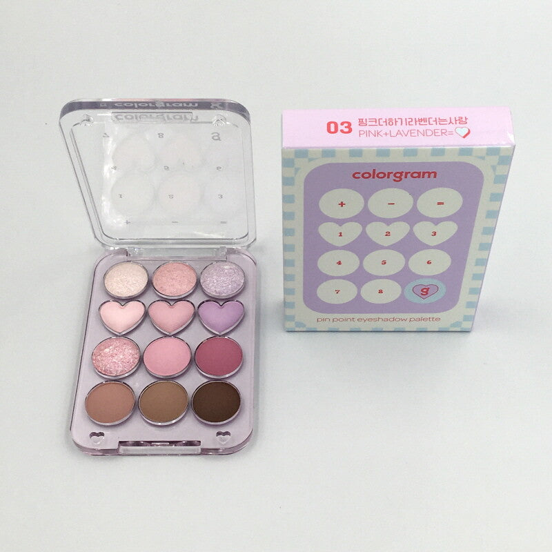 colorgram Pin Point Eyeshadow Palette| #03 Pink x Lavender is Love