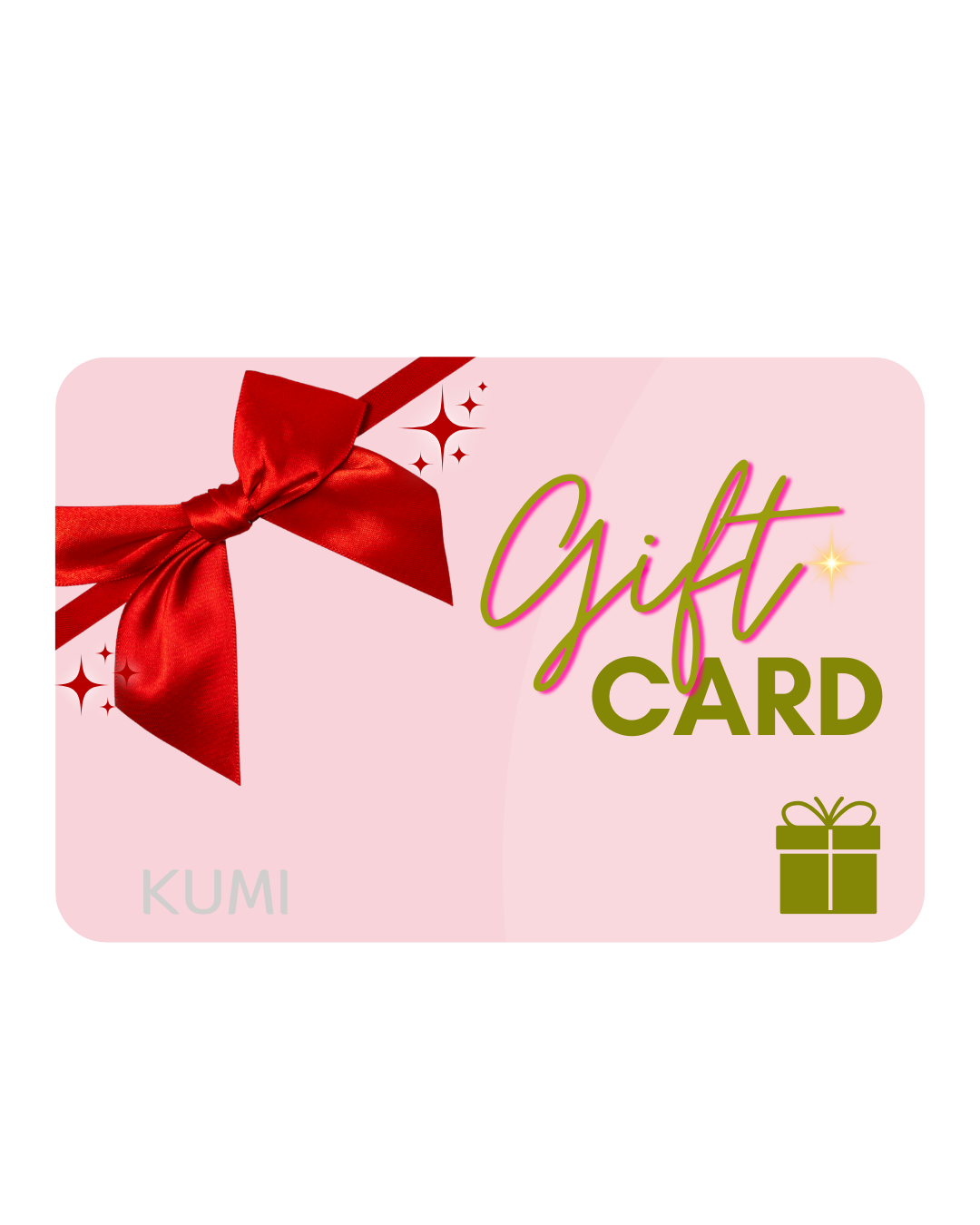 KUMI - GIFT CARD - TARJETA DE REGALO