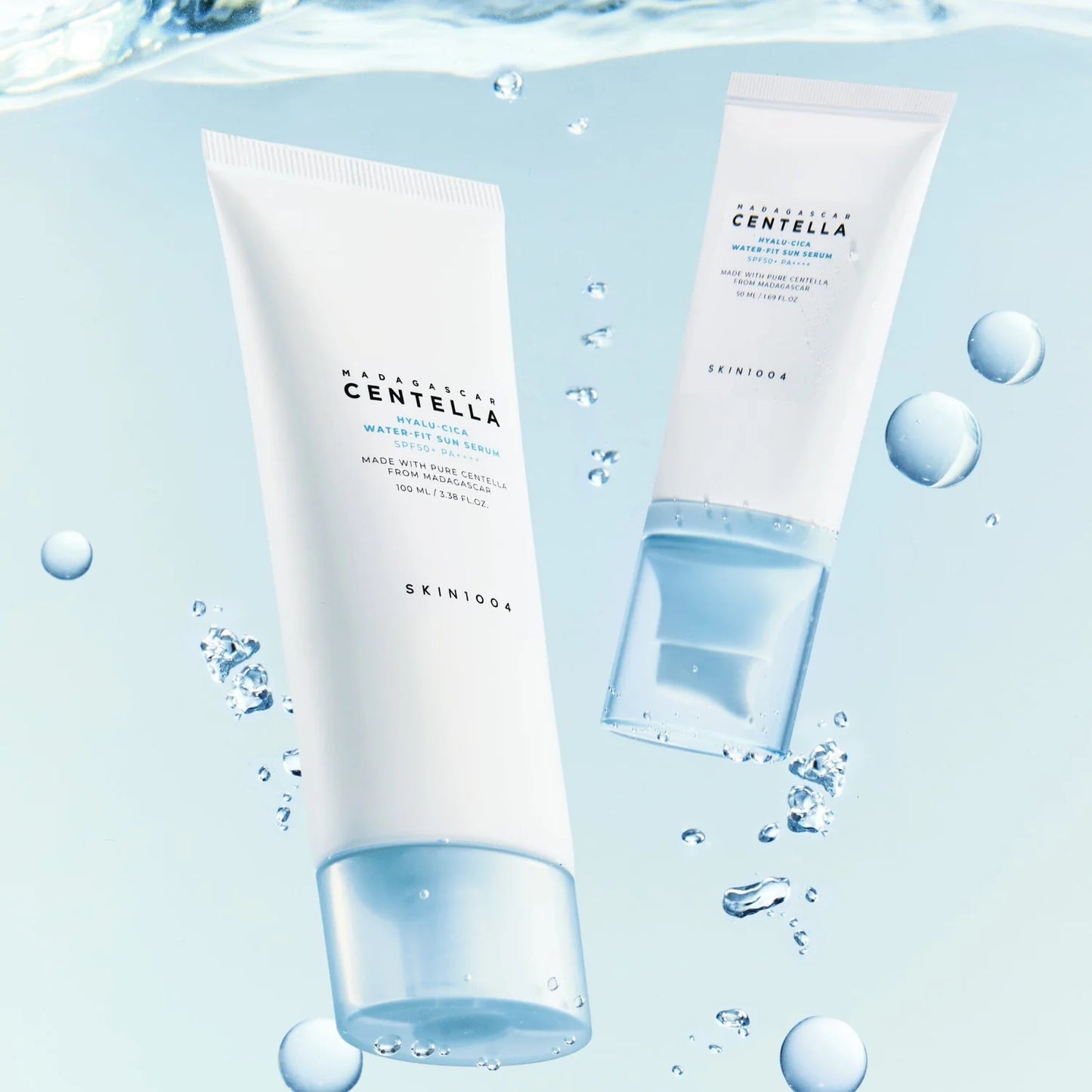 SKIN1004 - MADAGASCAR CENTELLA HYALU-CICA WATER-FIT SUN SERUM SPF50+ PA++++ 100ml