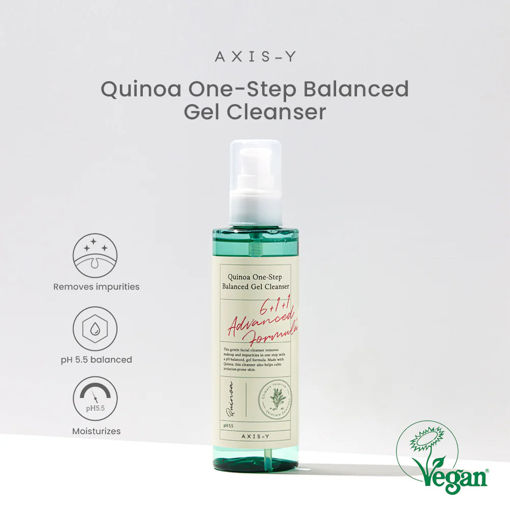 AXIS-Y - Quinoa One-Step balanced Gel Cleanser 180ml