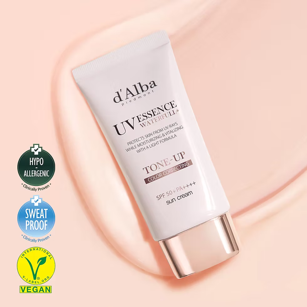 D'ALBA Waterfull Tone-Up Cream SPF 50+ PA++++ 50ml