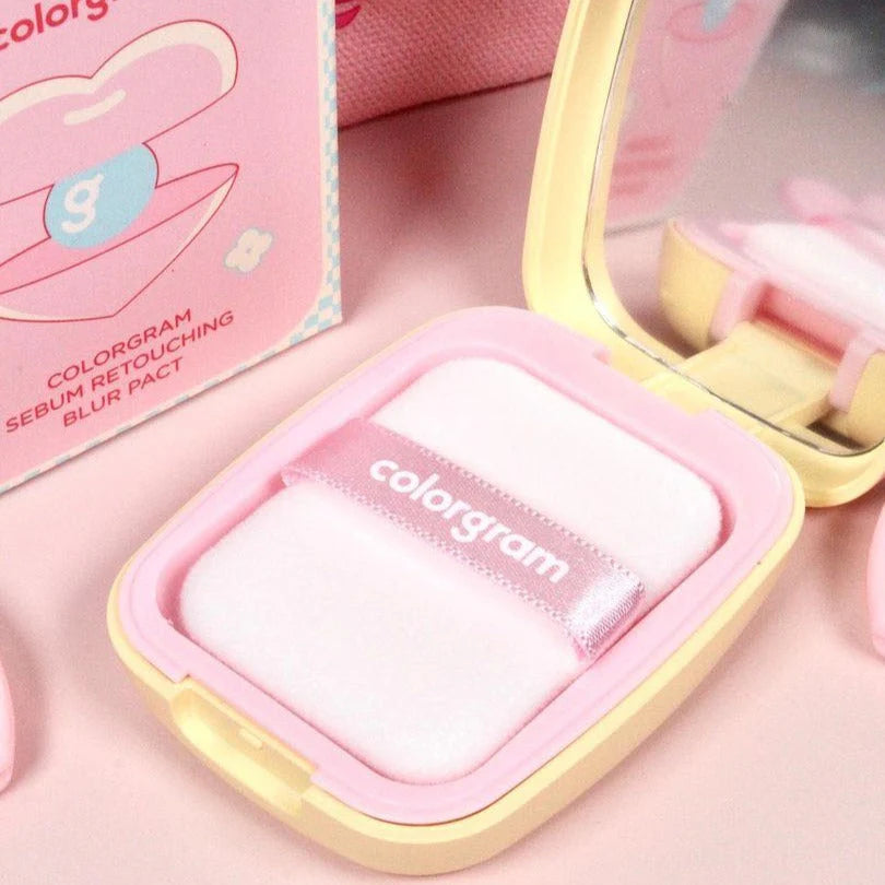 COLORGRAM Sebum Retouching Blur Pact