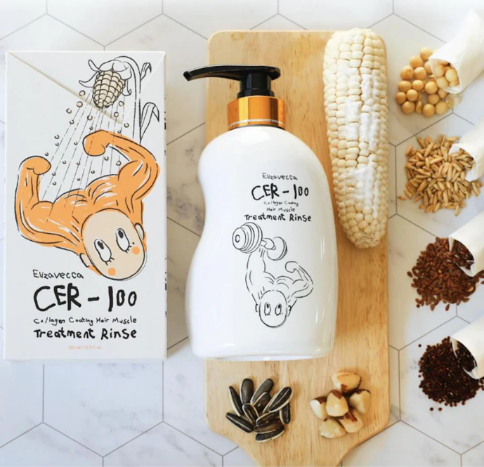 ELIZAVECCA - CER-100 Collagen Coating Hair Muscle Treatment Rinse
