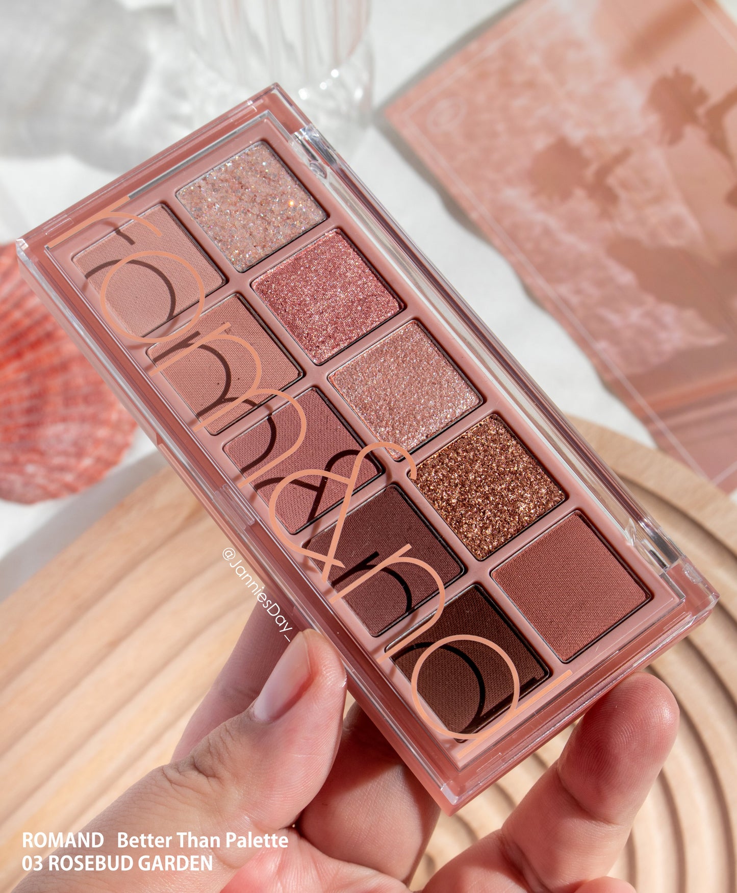 ROM&ND - Better Than Palette #03 Rosebud Garden