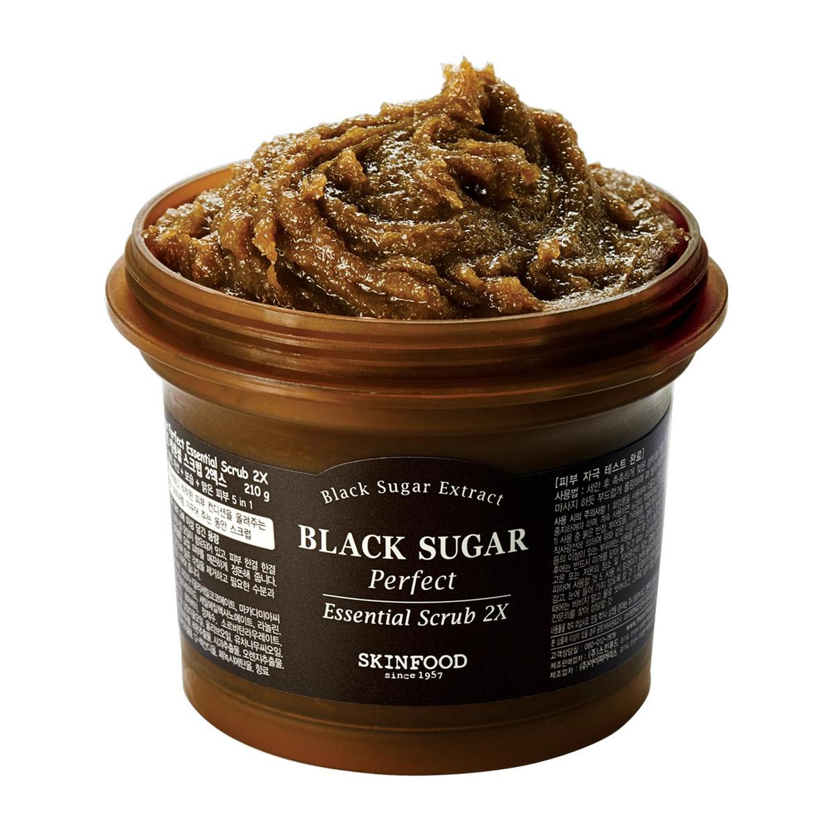 SKINFOOD - BLACK SUGAR PERFECT ESSENTIAL SCRUB 2X