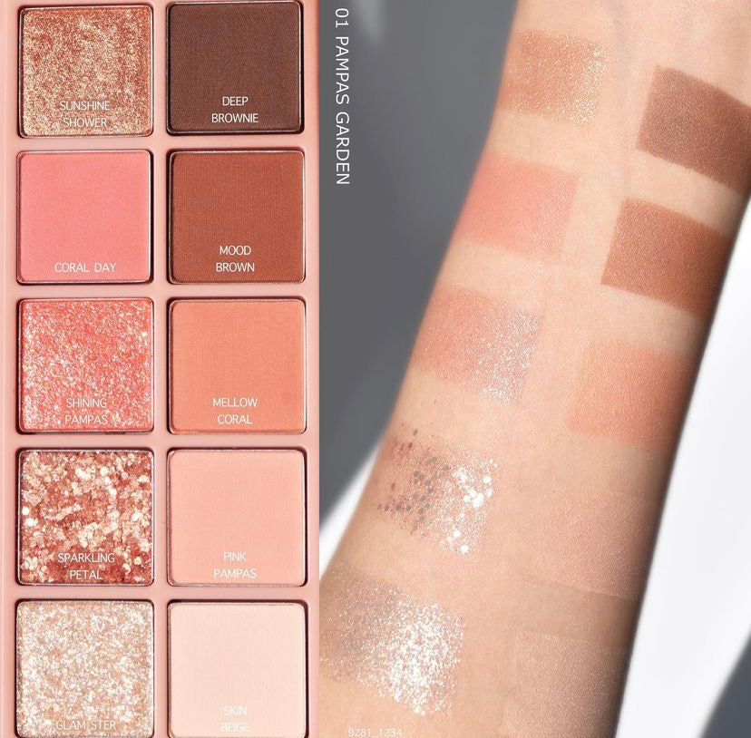 ROM&ND - Better Than Palette #01 Pampas Garden