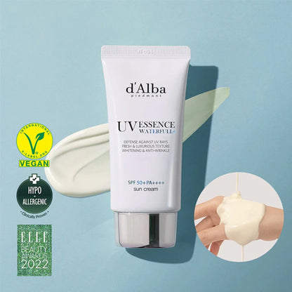 d'Alba waterfull Essence sun cream SPF 50+ PA++++