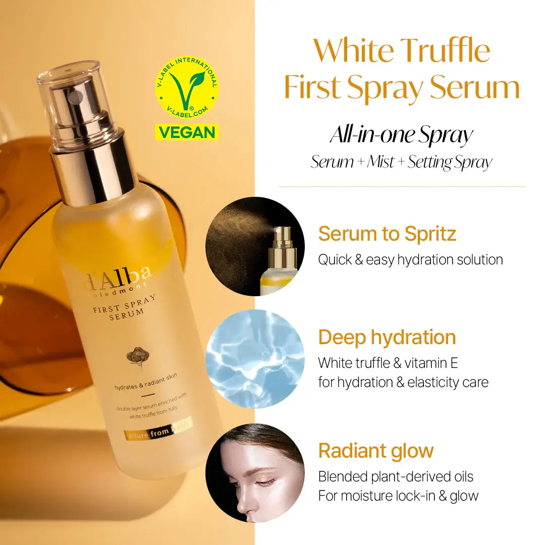 d'Alba White Truffle First Spray Serum 100ml