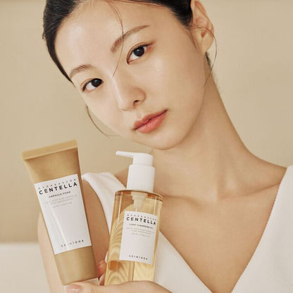 SKIN1004 Madagascar Centella Double Cleansing Duo | Aceite y espuma de limpieza set