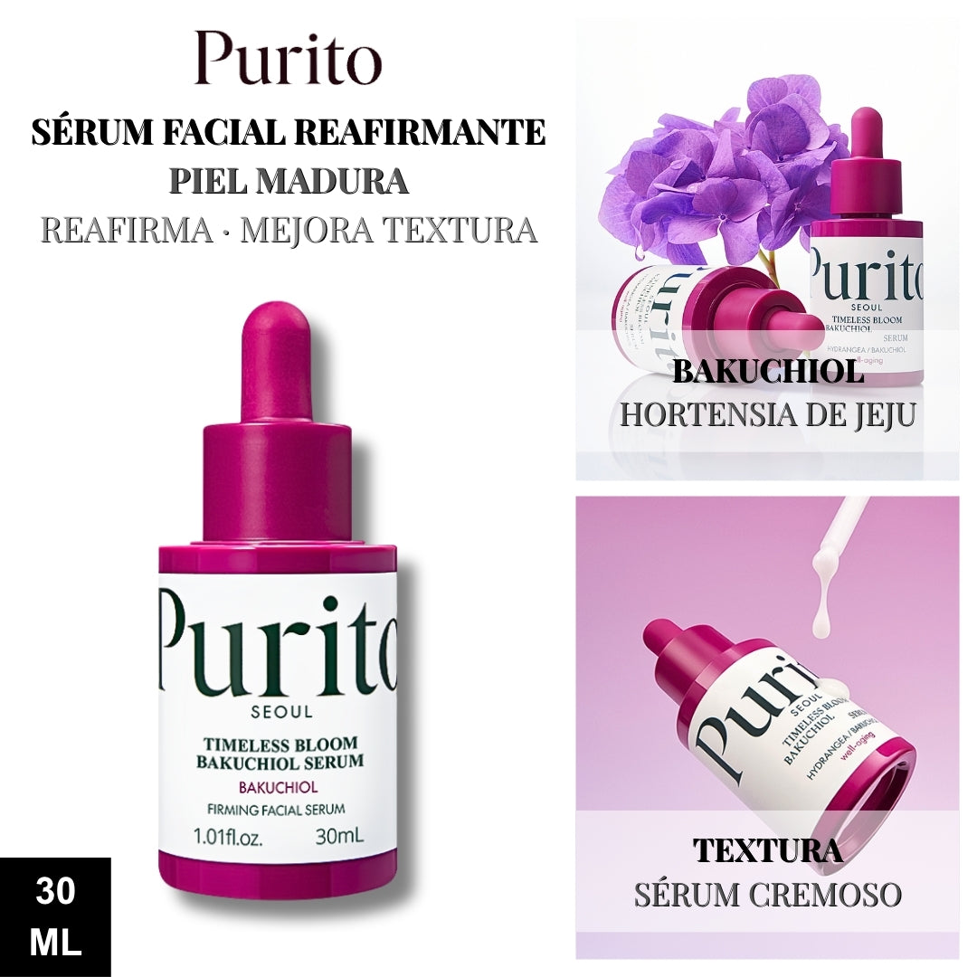 Purito Timeless Bloom Bakuchiol Serum 30ml