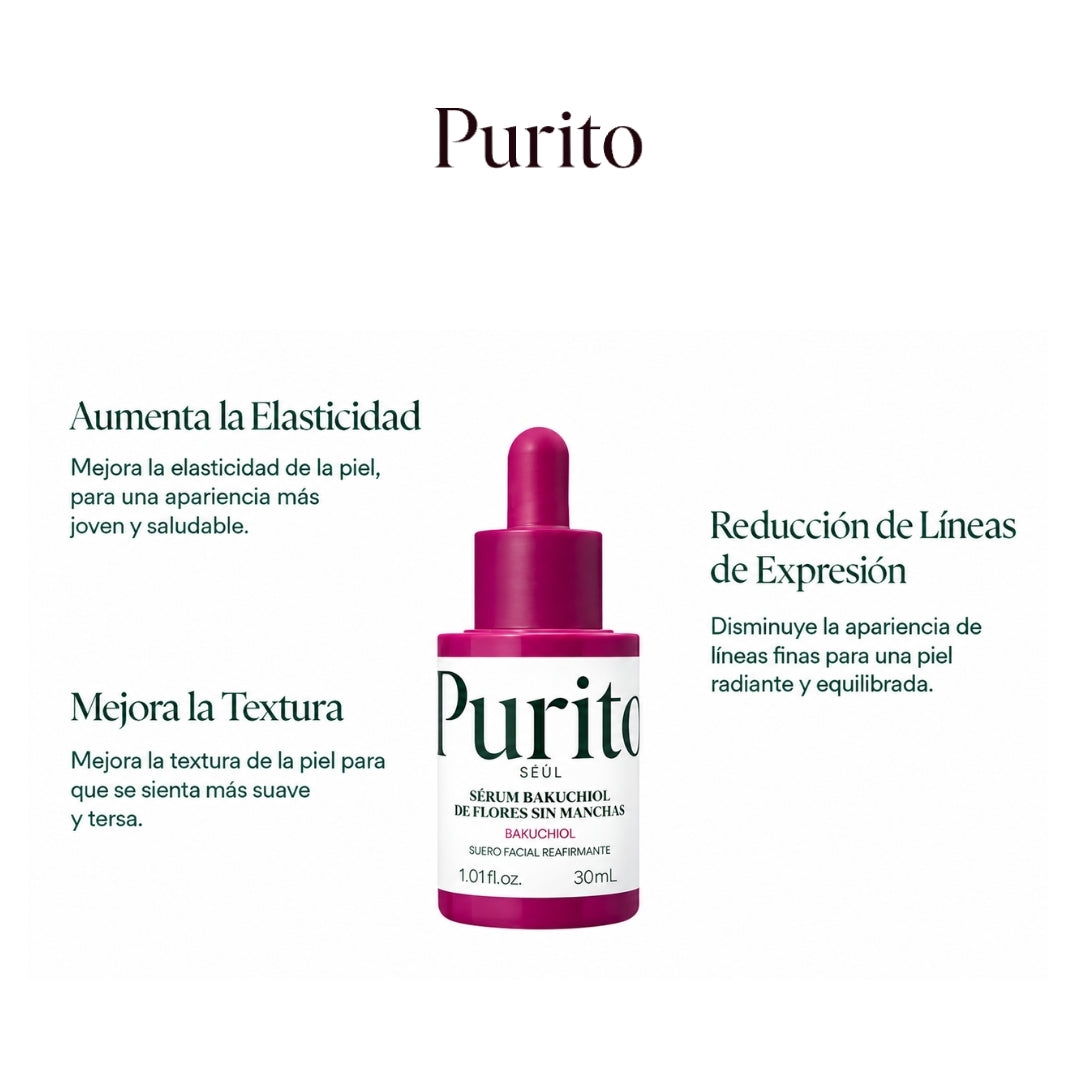 Purito Timeless Bloom Bakuchiol Serum 30ml