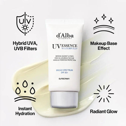 d'Alba waterfull Essence sun cream SPF 50+ PA++++