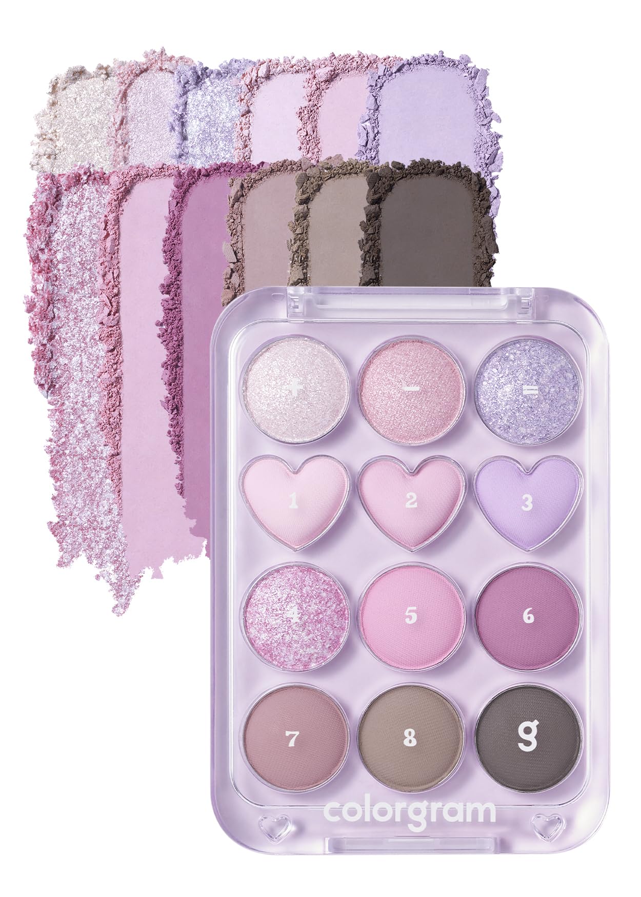 colorgram Pin Point Eyeshadow Palette| #03 Pink x Lavender is Love