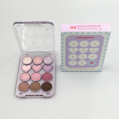 colorgram Pin Point Eyeshadow Palette| #03 Pink x Lavender is Love