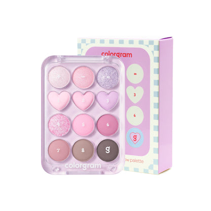 colorgram Pin Point Eyeshadow Palette| #03 Pink x Lavender is Love