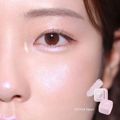 Colorgram Milk Bling Heartlighter 02 PINK HEART