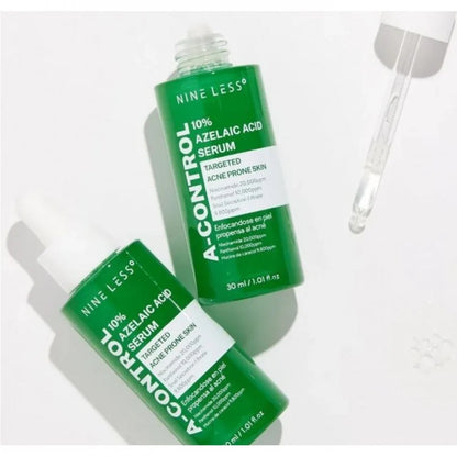 NINE LESS A-Control 10% Azelaic Acid Serum Precio habitual 30ml