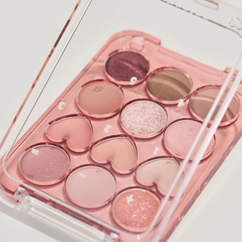 Colorgram Pin Point Eyeshadow Palette | #01 Peach Plus Coral Is Love