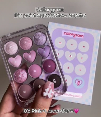 colorgram Pin Point Eyeshadow Palette| #03 Pink x Lavender is Love