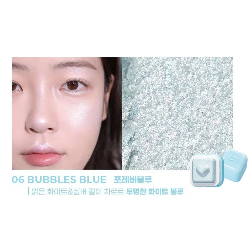 Colorgram Milk Bling Heartlighter 06 Bubbles Blue