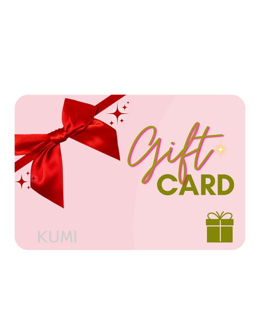 KUMI -  GIFT CARD - TARJETA DE REGALO