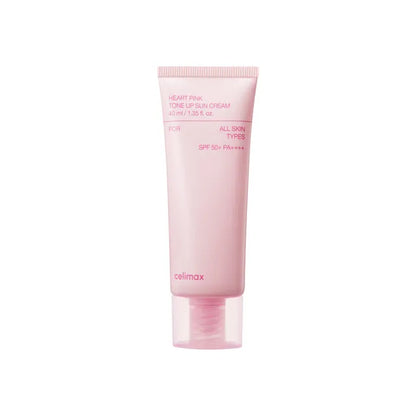 CELIMAX Pink Heart Tone-Up Sunscreen SPF50+ PA++++ – 50 ml