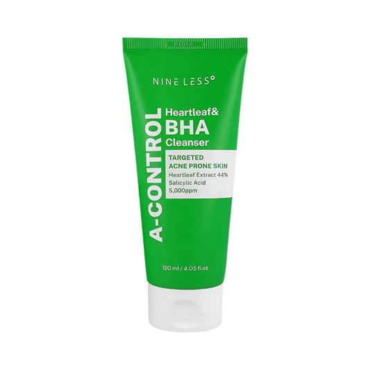 NINE LESS A-Control Heartleaf & BHA Cleanser 120ml