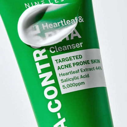 NINE LESS A-Control Heartleaf & BHA Cleanser 120ml