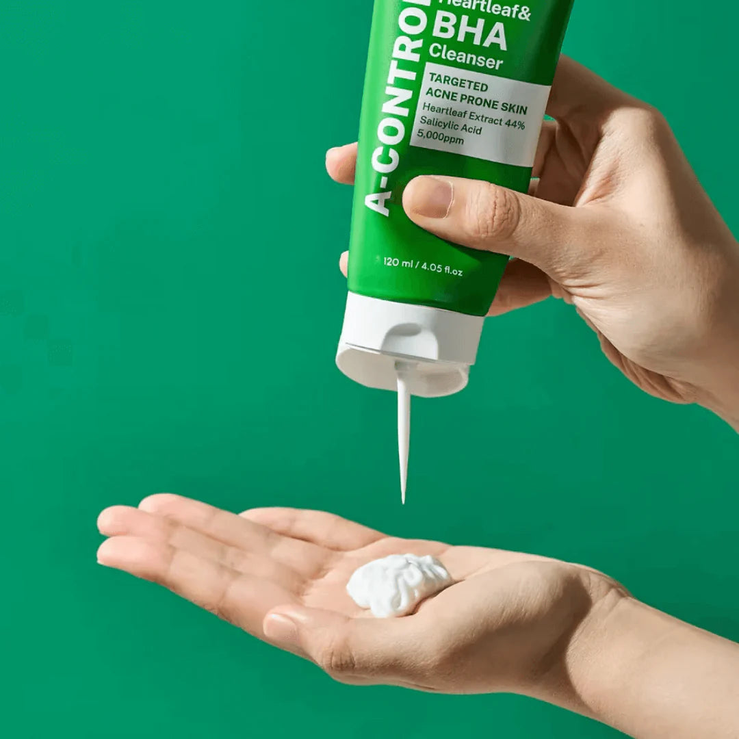 NINE LESS A-Control Heartleaf & BHA Cleanser 120ml