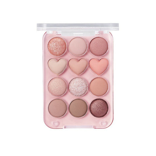 Colorgram Pin Point Eyeshadow Palette | #01 Peach Plus Coral Is Love