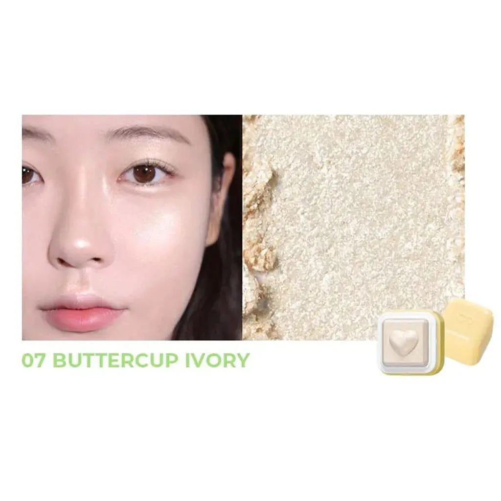 Colorgram Milk Bling Heartlighter 07 Buttercup ivory