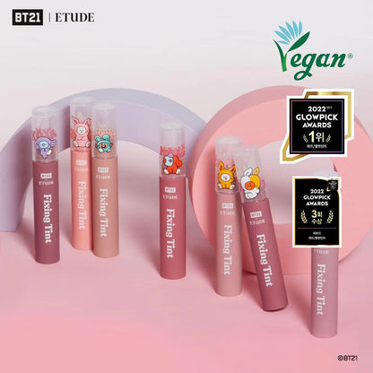 ETUDE HOUSE X BT21 FIXING TINT | TINTA LIGERA DE LARGA DURACIÓN