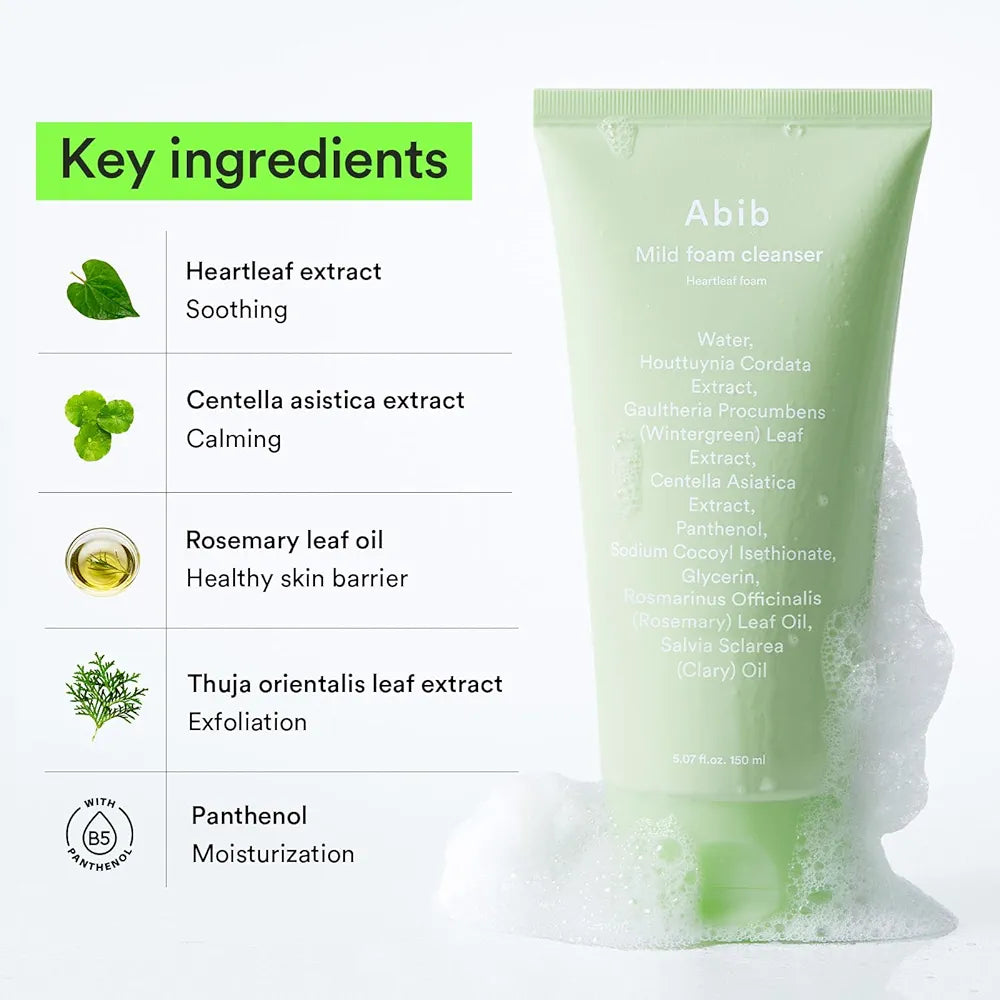 Abib Acne Cleanser Heartleaf Foam 150ml