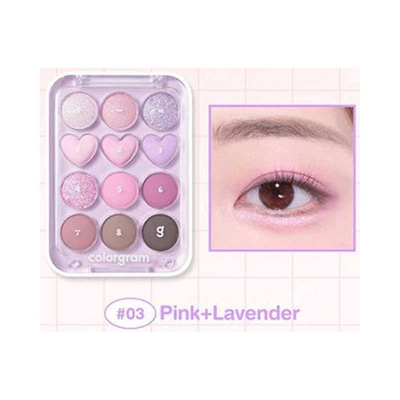 colorgram Pin Point Eyeshadow Palette| #03 Pink x Lavender is Love
