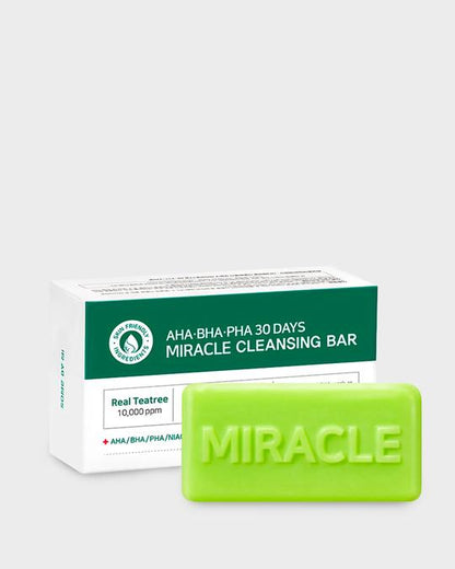 SOME BY MI - AHA BHA PHA 30 Days Miracle Cleansing Bar Soap 106g