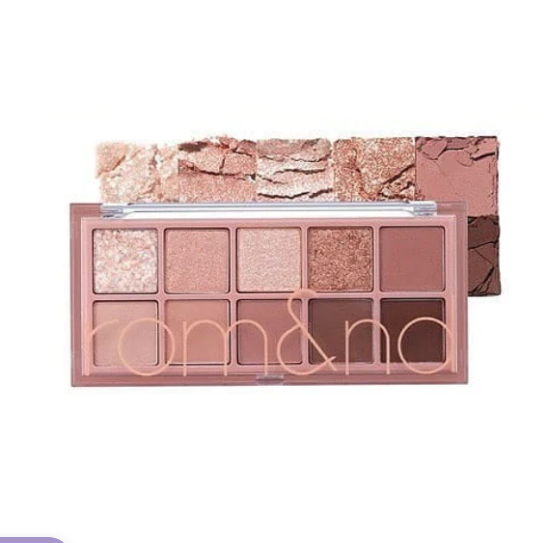rom&nd BETTER THAN PALETTE DUAL BRUSH SET PACKAGE 03 ROSEBUD GARDEN