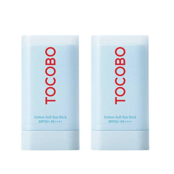 TOCOBO - Cotton Soft Sun Stick SPF50+ PA++++ X 2 / PROMOCIÓN